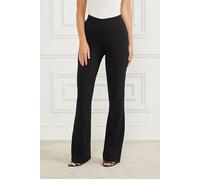 GUESS The New Chloe Pant Jet Black A996 Taglia: 44 | Pantaloni a zampa di elefante Outlet | Donna | Nero