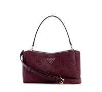 GUESS Tisha Crossbody, Borsa a Tracolla Donna, Logo Vino, Taglia Unica