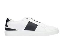 GUESS TODI Low, Sneaker Uomo, White Navy, 45 EU