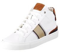 GUESS TODI Mid, Sneaker Uomo, White Beige, 45 EU