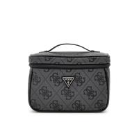 GUESS Toiletry Train Case Coal Logo