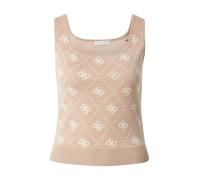 GUESS Top in maglia 'SARAH' cappuccino / bianco Donna GUESS M