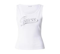 GUESS Top 'MALIKA' grigio chiaro / argento / bianco Donna - Abbigliamento - Taglie comode - Maglie e top - Top GUESS M