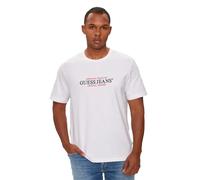 Guess, ,Tops ,Uomo ,Bianco ,2XL T-shirt Originale e Moderna per Uomo