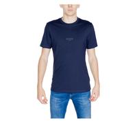 Maglietta donna a girocollo Guess Aidy CN Bleu 2XL