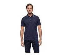 Guess, ,Tops ,Uomo ,Blu ,M Polo a Maniche Corte con Chiusura a Bottoni