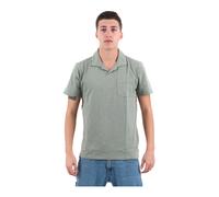 Guess, ,Tops ,Uomo ,Verde ,S Polo in cotone a maniche corte - Beige