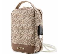 Guess Torba GUHBHGCFSEW Organizer, bronzefarben/braun GCube Stripe
