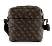 Guess Torino Eco Borsa a tracolla marrone scuro, pelle sintetica, uomo