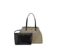 GUESS shopper borsa Vikky II Two In One Tote Bag L Natural / Black