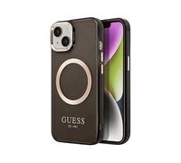 GUESS TPU outline COVER per Apple iPhone 14, Nero