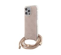 CG MOBILE GUESS GUHCP15LHC4SEP - Custodia rigida per iPhone 15 Pro 6.1", colore: Rosa