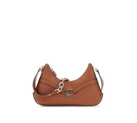 GUESS borsa a tracolla Dea Crossbody Top Zip Cognac marrone