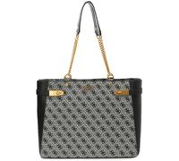 GUESS Tracolle Catena Zadie Logo Borsa Shopper Donna Nero