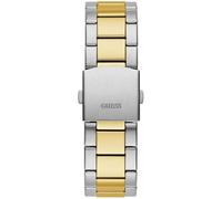 GUESS Orologio da polso da uomo, cronografo Traction GW0800G1, in acciaio inox, Bicolore, Bracciale