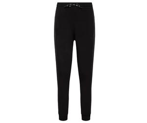 Guess, ,Trousers ,Donna ,Nero ,M Casual Chic Joggers con Strisce Logo