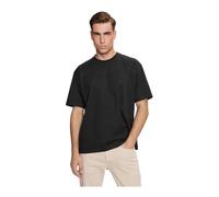 Guess - TShirt MC Cotton Logo - - Tops - Uomo - Nero - XL
