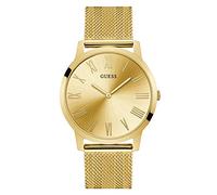 GUESS Gold-Tone Stainless Steel Mesh Bracelet Watch. Color: Gold-Tone (Model: U1263G2)