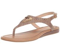 GUESS Sandalo Unali Donna, Beige 210, 40 EU
