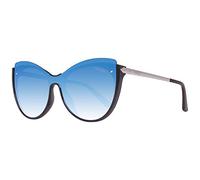 Guess Unisex - Adulto GU7569 01X 00 Montature, Nero (Nero LucidoBlu Specchiato), 0