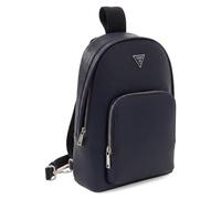 GUESS Uomo Borsa Milano Backpack Crossover Blu Navy