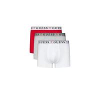 Guess Uomo Boxer Confezione da 3 Brian Hero Boxer Trunk 3 Pack Rosso