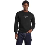 GUESS Uomo Felpa A Girocollo M5BQ35K9V31 Cotone Nero M