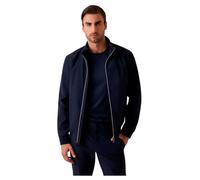 GUESS Uomo Giacca Bomber M5RL18WGUP2 Poliammide Blu Scuro L