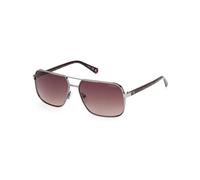 Guess Uomo GU00119 08F Occhiali da sole Metallo Squadrata Normale