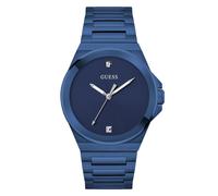 Guess Uomo Orologio da Polso Vinile GW0833G1 Acciaio Inox