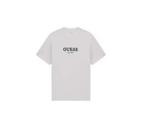 GUESS Uomo T-Shirt Manica Corta M6GI16K3032 Cotone Bianco XL