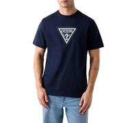 GUESS Uomo T-Shirt Manica Corta M6RI23K8FQ4 Cotone Blu Scuro M