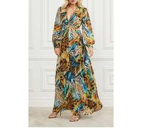 GUESS Ursula Gown Solid Eutopia Maxi Dress Print Taglia: 46 | Maxi abiti Outlet | Donna |
