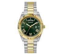 Guess US Orologio analogico da uomo bicolore e verde
