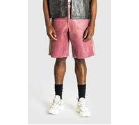 Guess Usa Crackle Leather Short Distressed Damson Multi Taglia: 32 | Pantaloncini Outlet | Uomo |