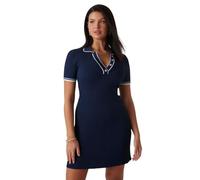 GUESS Vestito Corto in Maglia Thalia Polo W5GK84Z3L10 Blu Scuro Blu S