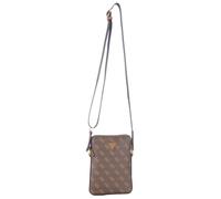 GUESS Vezzola Eco 4G Logo Mini Borsa Tracolla Donna Chocobrown
