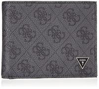 Guess VEZZOLA Smart Billfold W C.P, Poliuretano Portafogli Uomo, Compatto, Black, Unica