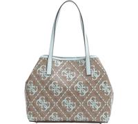Guess Vikky Grande Borsa A Spalla In Marrone Blu