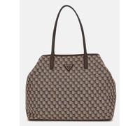 Guess Vikky II Grande Borsa Tote 2 In 1 Da Donna In Marrone
