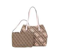 GUESS Vikky Tote, Borsa Donna, Latte Logo/Pale Rose, Unica