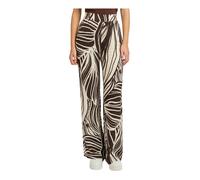 Guess Pantaloni Eco Bastienne a Gamba Larga Donna, Stampa Wild Escape, S