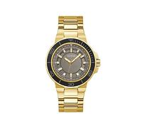 Orologio Uomo GUESS TRACK GW0426G2 Bracciale Acciaio Gold Dorato Nero