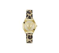 Guess Orologio da polso da donna Glitz Plaque GW0745L2 in pelle