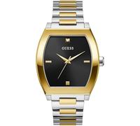 GUESS Orologio analogico 'Punctual' oro / argento Uomo GUESS One Size