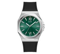 GUESS Orologio Analogico al Quarzo Uomo con Cinturino in Silicone GW0850G1