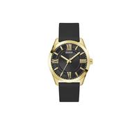 Guess Orologio Uomo Dress GW0894G2 Analogico al quarzo Cinturino in silicone Oro/Nero
