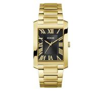 Orologio Guess Uomo Clyde GW0896G2 Oro Quadrante Nero Numeri Romani