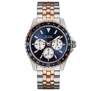 Guess Orologio Multi-quadrante Quarzo Uomo con Cinturino in Acciaio Inox W1107G3