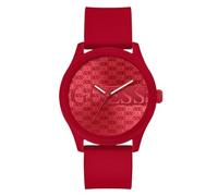 Guess watches gents reputation orologio Uomo Analogico Al quarzo con cinturino in Silicone GW0780G2